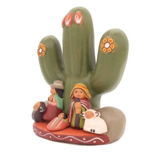 Cactus Nativity Ceramic