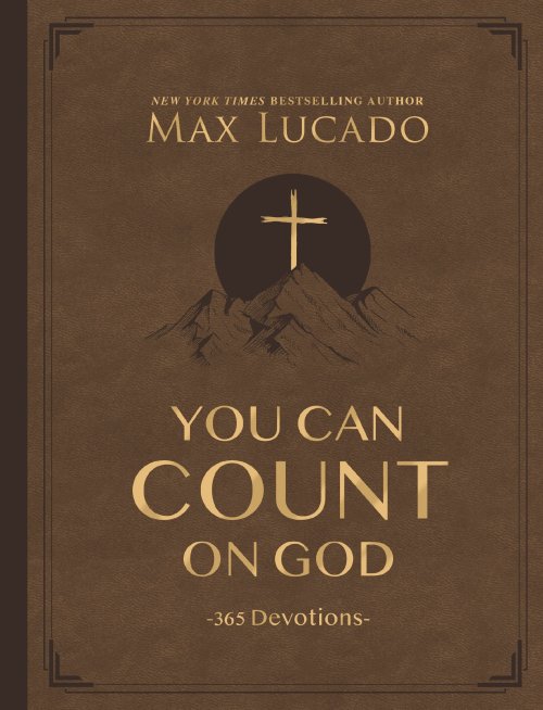 You Can Count on God, Large Text Leathersoft