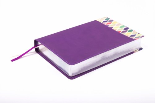 CSB Rainbow Study Bible, Purple LeatherTouch