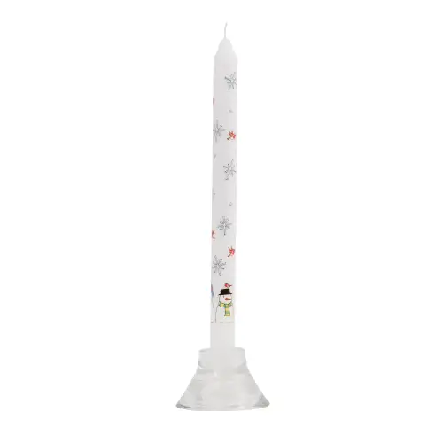 29.5cm Advent Candle: Snowmen - Single