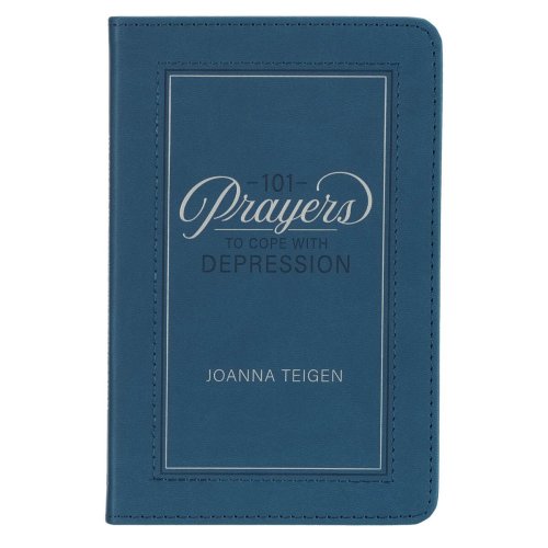 101 Prayers to Cope with Depression Faux Leather