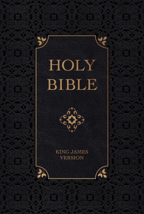 KJV Holy Bible Giant Print Obsidian