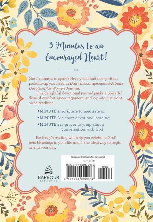 Daily Encouragement: 3-Minute Devotions for Women Journal