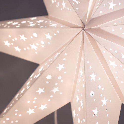 Venus White Hanging Paper Starlight