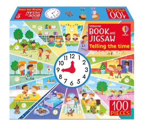 Usborne Book And Jigsaw Telling The Time