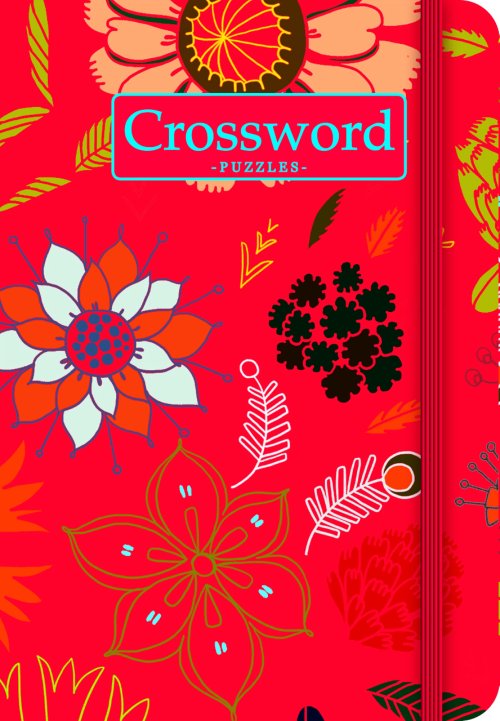 Puzzle Books - Crossword (Botanical Design)