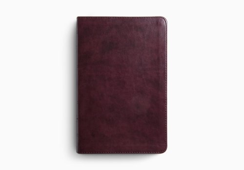 ESV Large Print Thinline Bible (TruTone, Mahogany)