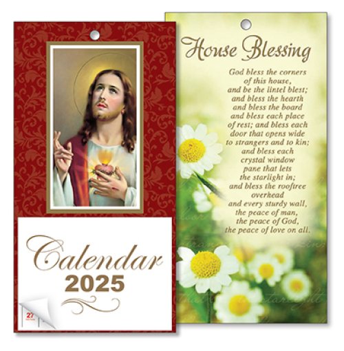 Sacred Heart Dated Calendar