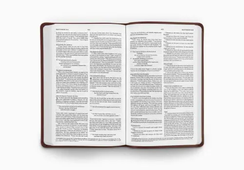 ESV Value Thinline Bible, TruTone, Brown, Mosaic Cross Design