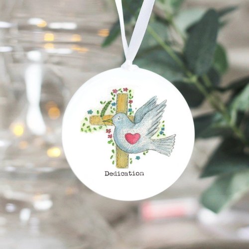 Dedication Ceramic Hanging Decoration