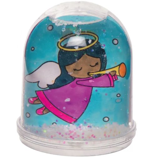 Angel Colour-in Snow Globes