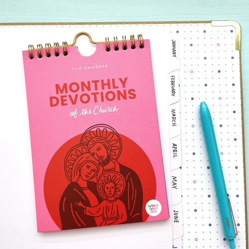 Monthly Devotion Flip Calendar