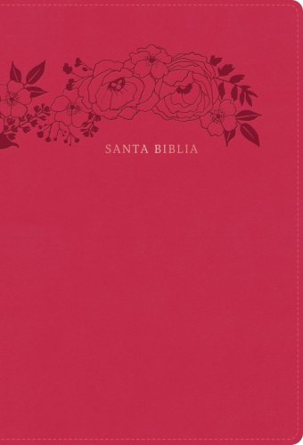 RVR 1960 Biblia Letra Supergigante, Floral, SíMil Piel