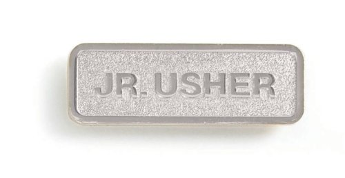 Jr Usher Badge - Silver  Finish