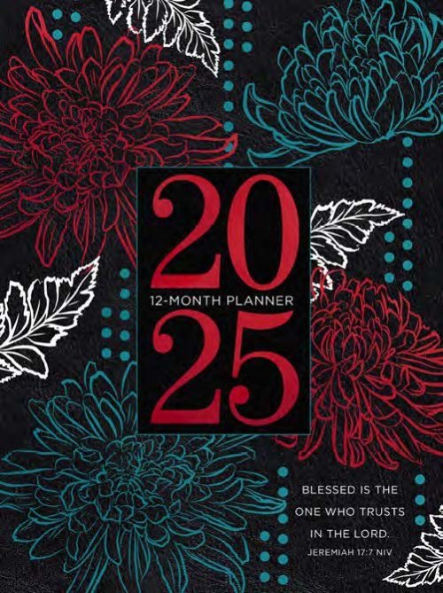 Trust In The Lord 12-Month Planner (2025)