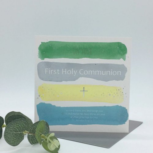 First Holy Communion Single Card