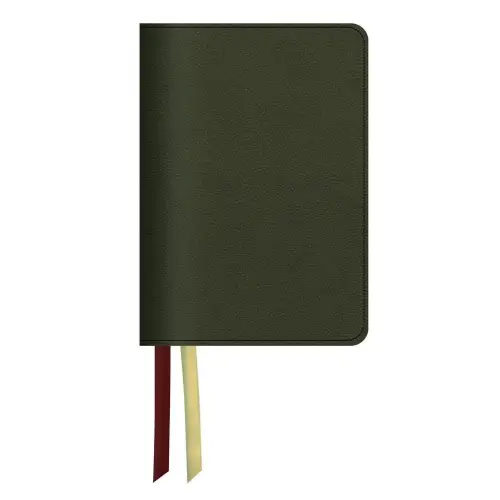 LSB Portable Paragraph Reference Bible, Forest Green Indexed