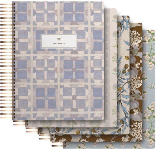 ESV Spiral-Bound Journaling Bible, Five-Volume Set (Hardcover, Cover Artwork by Lulie Wallace)