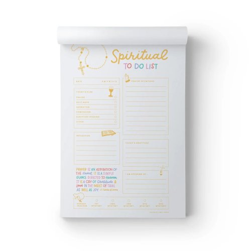 Spiritual To Do  List Notepad