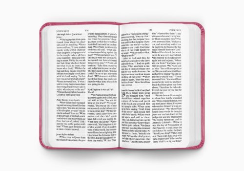 ESV Vest Pocket New Testament with Psalms and Proverbs (TruTone, Berry, Floral Design)