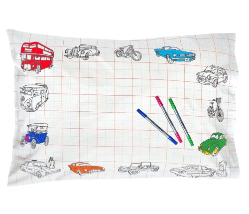 Working Wheels Pillowcase