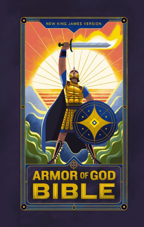 NKJV Armor of God Bible, Softcover (Children's Bible, Red Letter, Comfort Print, Holy Bible): New King James Version