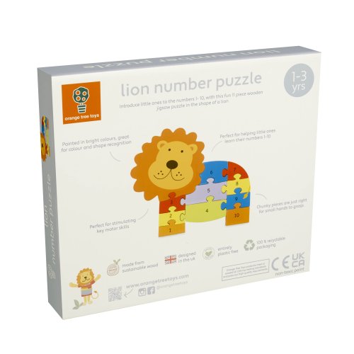 Lion Number Puzzle (FSC®)