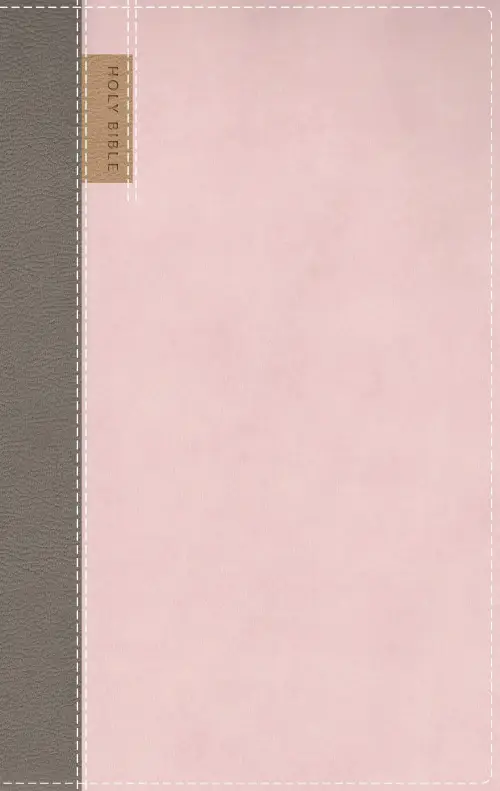 NIV Application Bible, Personal Size, Leathersoft, Pink/Gray, Red Letter, Comfort Print