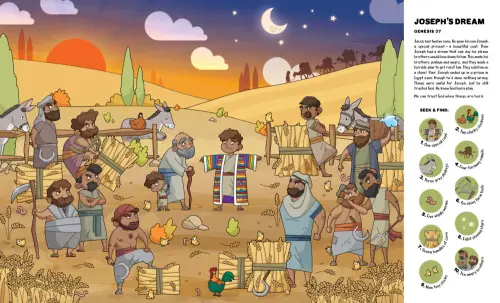 Seek and Find: More Old Testament Bible Stories