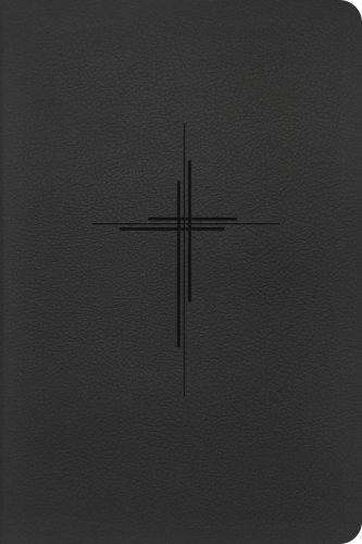 NLT Premium Value Thinline Bible, Filament Enabled (LeatherLike, Trinity Cross Black)