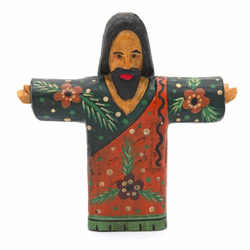 Standing Wooden Jesus