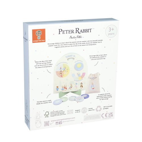 Peter Rabbit™ Weather Clock (FSC®)