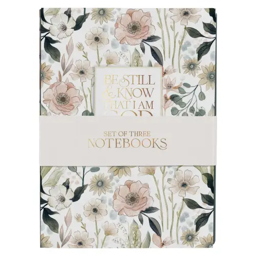 Notebook Set-Be Still Ps. 46:10 (Set Of 3)