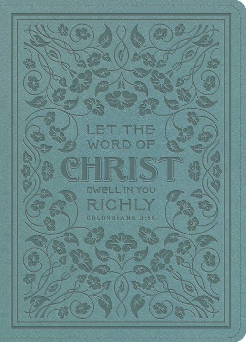 ESV Illuminated™ Bible, Art Journaling Edition (TruTone, Paris Sky, Colossians 3:16 Design)