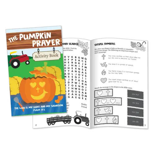 The Pumpkin Prayer Activity Books (Pack of 12)