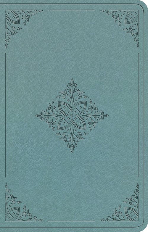 ESV Premium Gift Bible (TruTone, Paris Sky, Fleur-de-lis Design)