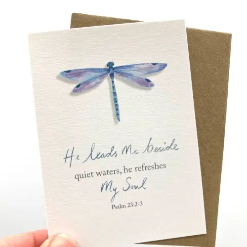 Waters Little Note Encouragement Single Card