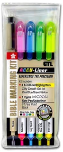 Bible Highlighters Pack of 4