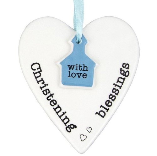 Keepsake Heart Christening Boy