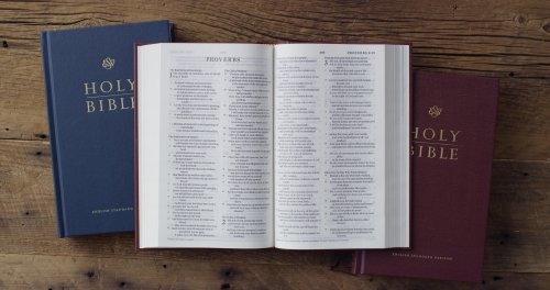 ESV Church Bible (Hardcover, Burgundy)