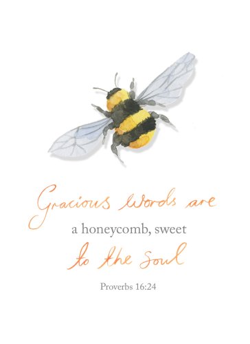 Honeycomb Little Note Encouragement Single Card