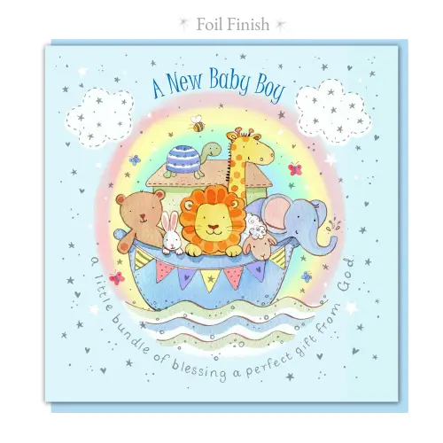 New Baby Boy Card