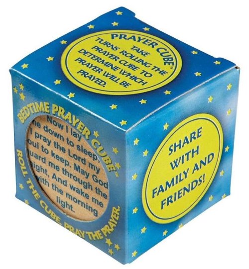 Bedtime Prayer Cube - Boxed