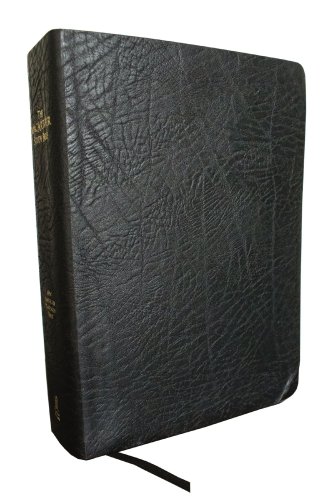 NASB MacArthur Study Bible: Black, Bonded Leather, Large Print