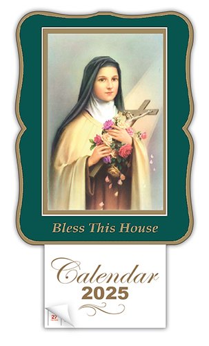 Saint Theresa Post Card Sized Dated Calendar