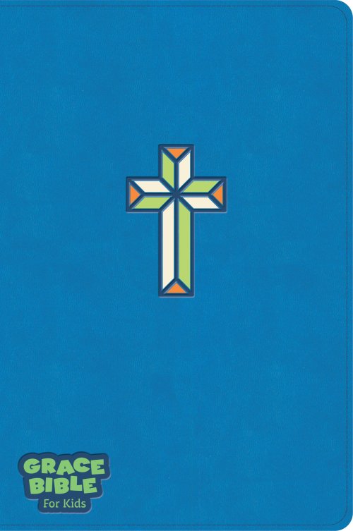 CSB Grace Bible for Kids, Blue LeatherTouch