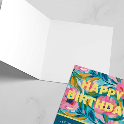 Happy Birthday Card with Bible Verse (Psalm 118)