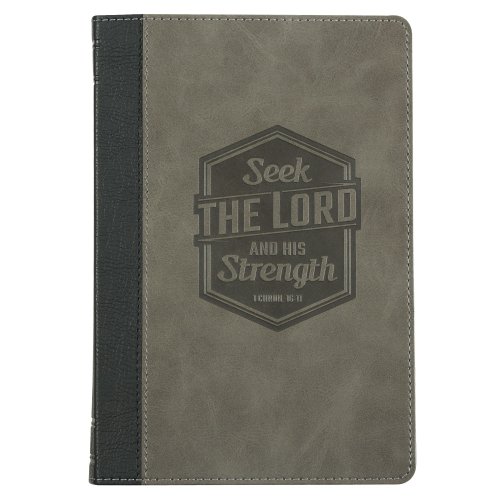 Journal Classic Gray Seek the Lord 1 Chron. 6:11