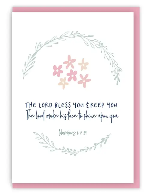 The Lord Bless You Greeting Card