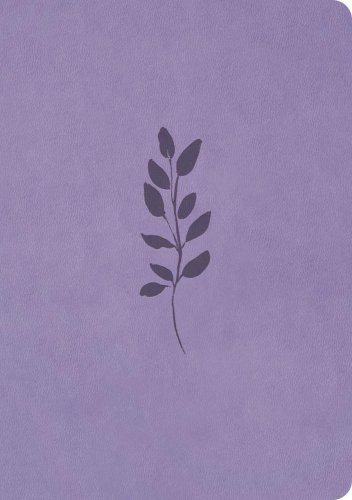 NLT Giant Print Premium Value Bible, Filament Enabled (LeatherLike, Lavender Vine)